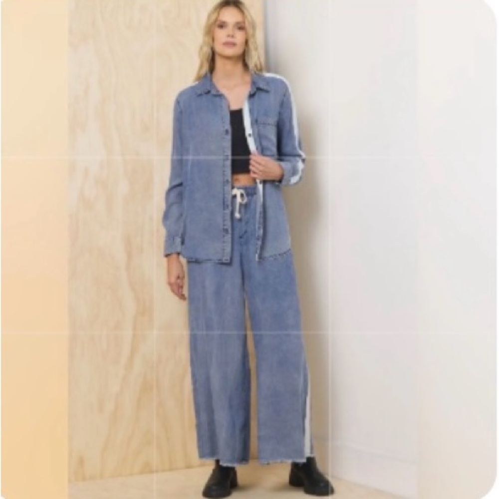 Vintage Havana Chambray Tencel Set $168